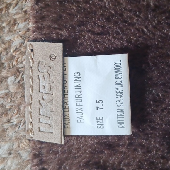 LUKEES by MUK LUKS® Women's Logger Victoria Boots ** SZ 7.5 - Picture 8 of 11